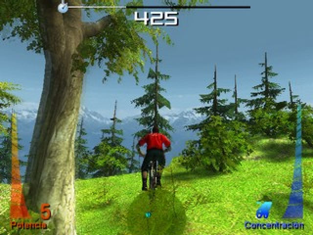 Screenshot Mountain Bike Adrenaline featuring Salomon