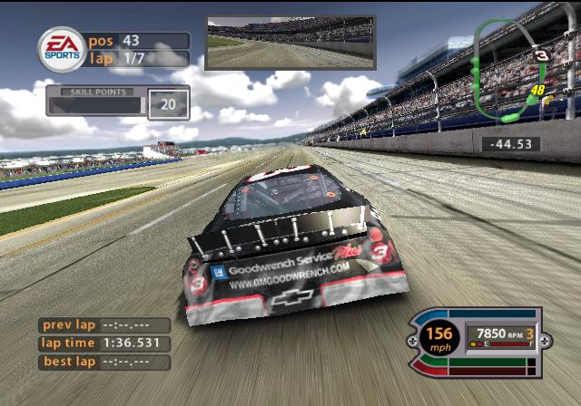 Screenshot NASCAR 2005 : Chase for the Cup