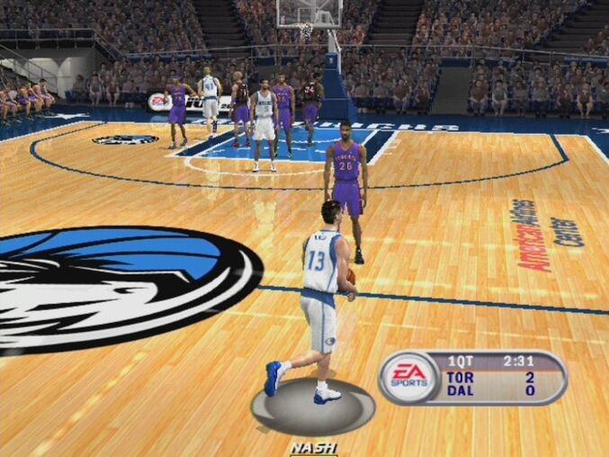Screenshot NBA Live 2002