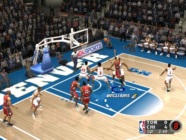 Screenshot NBA Live 2004