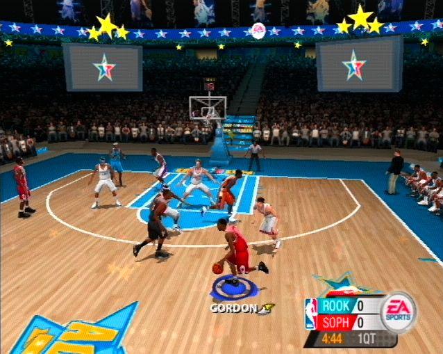 Screenshot NBA Live 2005