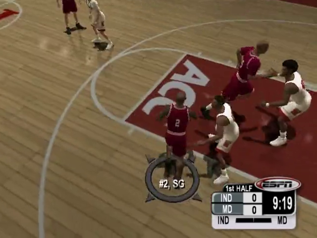 Screenshot NCAA College Basketball 2K3