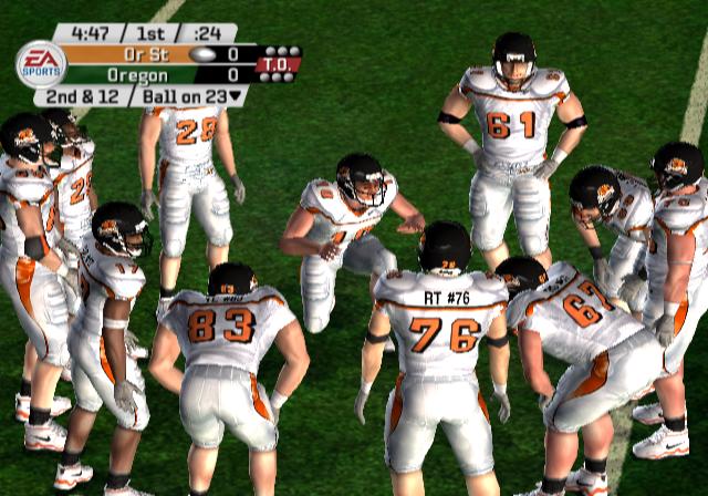 Screenshot NCAA Football 06