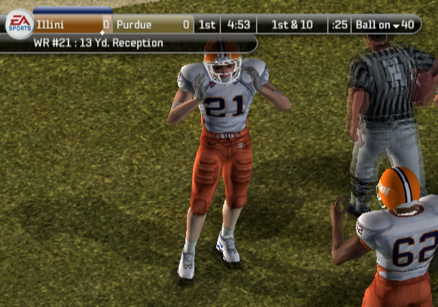 Screenshot NCAA Football 09