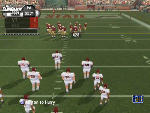 Screenshot NCAA GameBreaker 2001