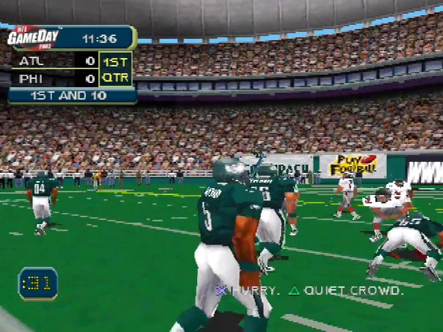 Screenshot NFL GameDay 2002