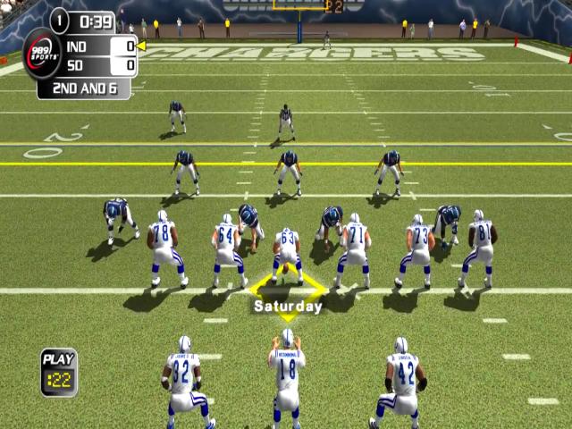 Screenshot NFL GameDay 2004