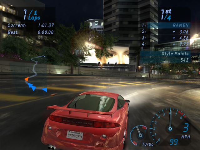 Screenshot Need for Speed : Underground