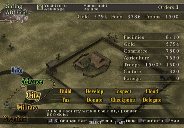 Screenshot Nobunaga's Ambition : Rise to Power