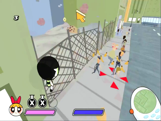 Screenshot The Powerpuff Girls : L'Attaque Des Aromates