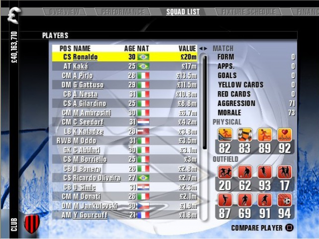 Screenshot Premier Manager 08