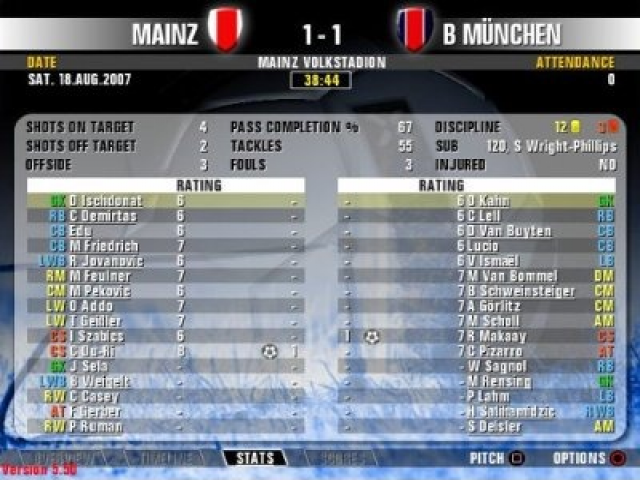 Screenshot Premier Manager 09