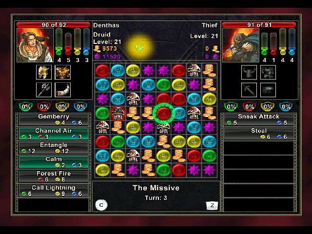 Screenshot Puzzle Quest : Challenge of the Warlords
