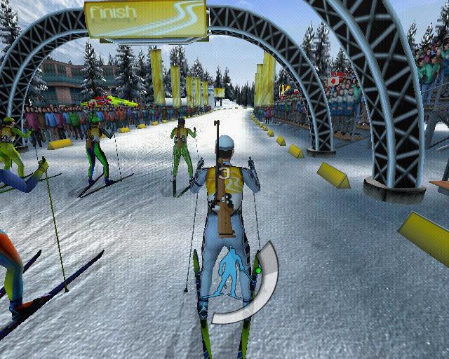 Screenshot RTL Biathlon 2007
