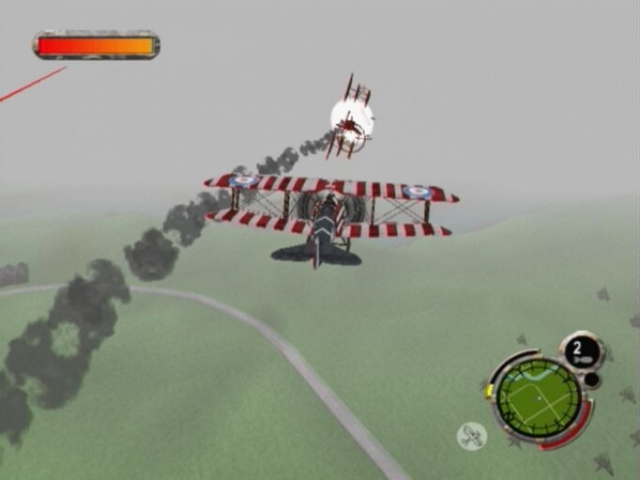 Screenshot Sur les Traces du Baron Rouge