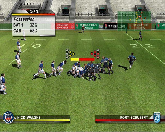 Screenshot Rugby Challenge 2006