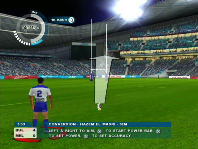 Screenshot Rugby League 2 : World Cup Edition