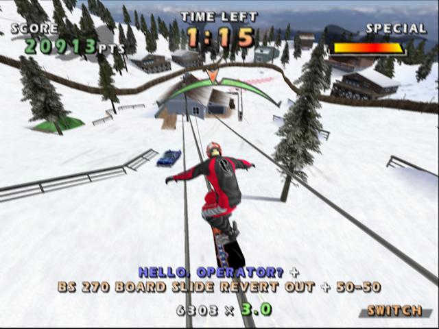 Screenshot Shaun Palmer's Pro Snowboarder