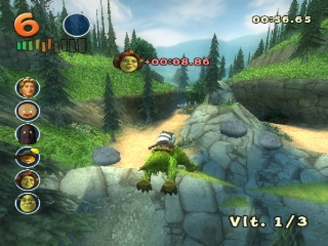 Screenshot Shrek Smash n' Crash Racing