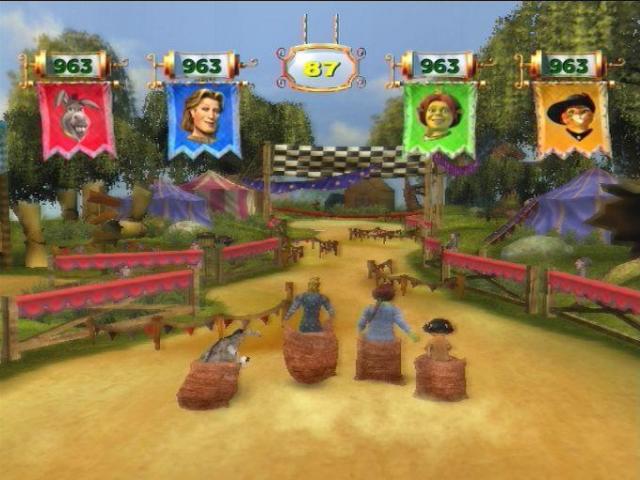 Screenshot Shrek : La Fête Foraine en Délire : Mini-Jeux