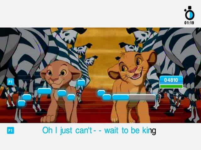 Screenshot SingStar : Chansons Magiques de Disney