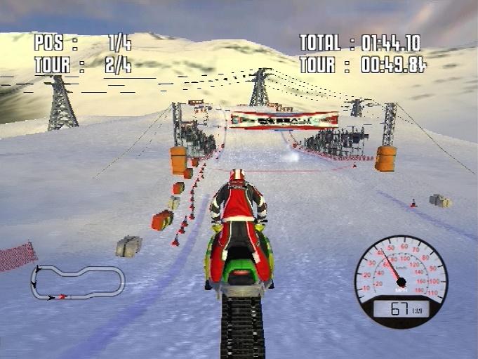 Screenshot SXR : Snow X Racing