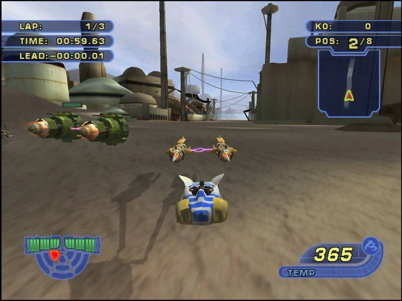 Screenshot Star Wars : Racer Revenge