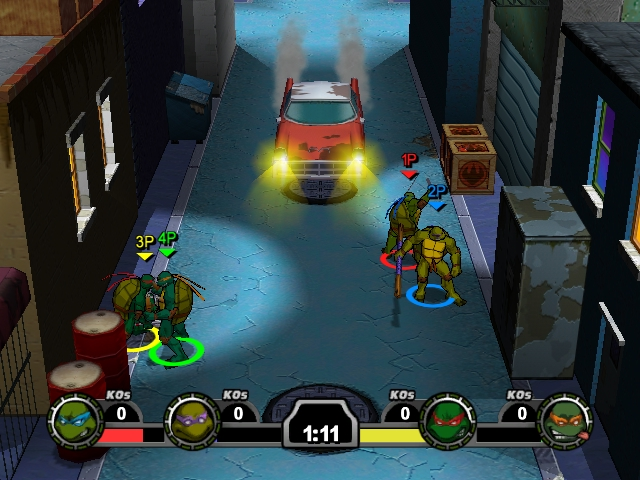 Screenshot Teenage Mutant Ninja Turtles : Mutant Melee