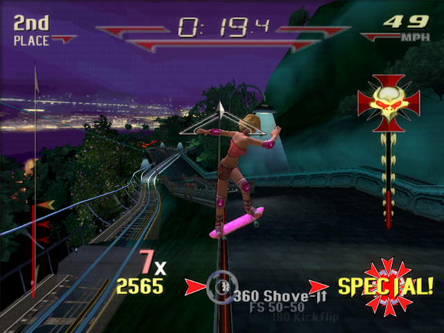 Screenshot Tony Hawk's Downhill Jam
