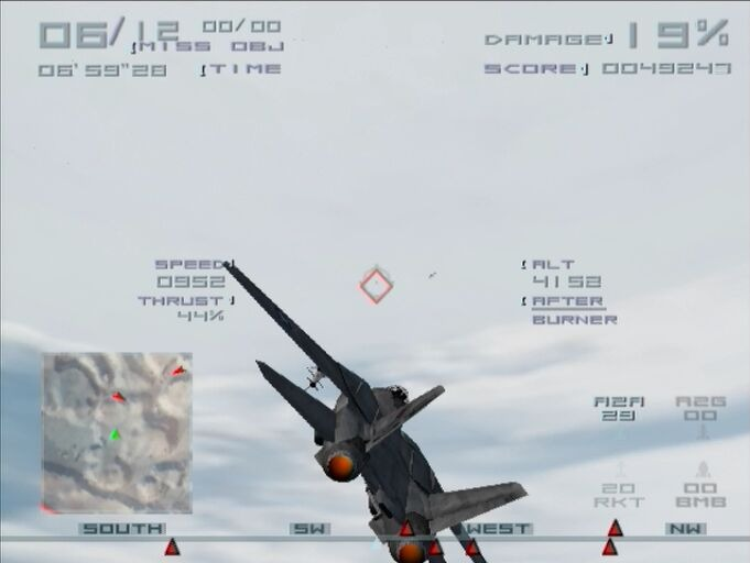 Screenshot Top Gun : Combat Zones