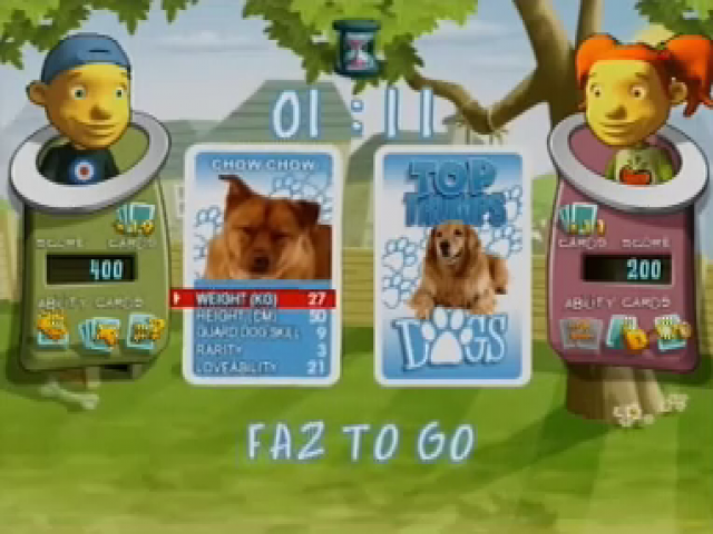 Screenshot Top Trumps Adventures Vol. 2 : Dogs & Dinosaurs