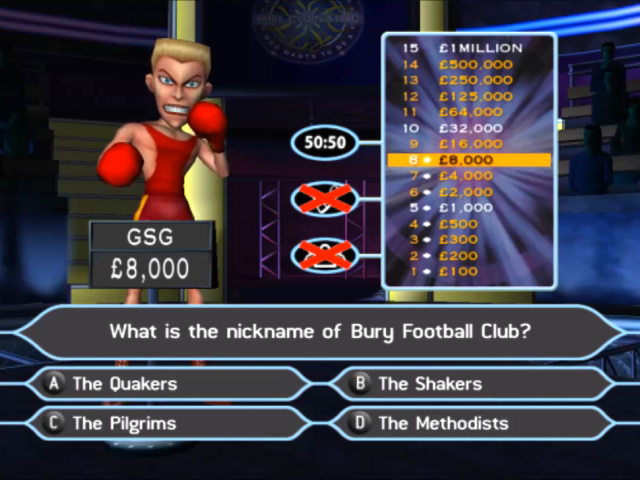 Screenshot Who Wants to Be a Millionaire ? : Party Edition