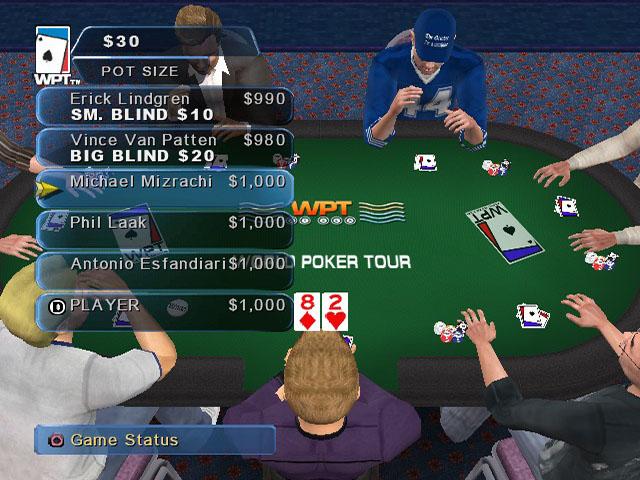 Screenshot World Poker Tour