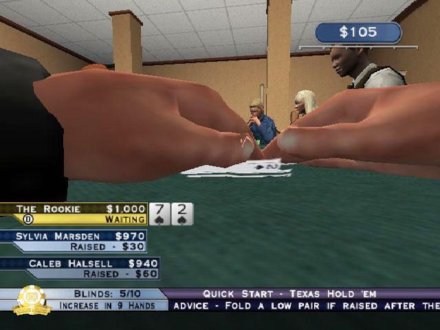 Screenshot World Series of Poker : Tournament of Champions, 2007 Edition