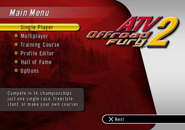 Screenshot ATV Offroad Fury 2