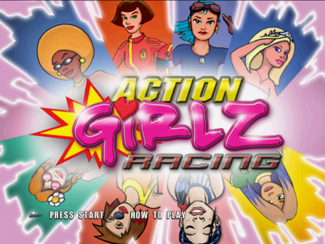 Screenshot Action Girlz Racing