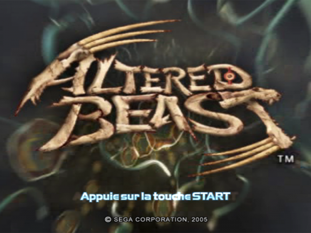 Screenshot Altered Beast
