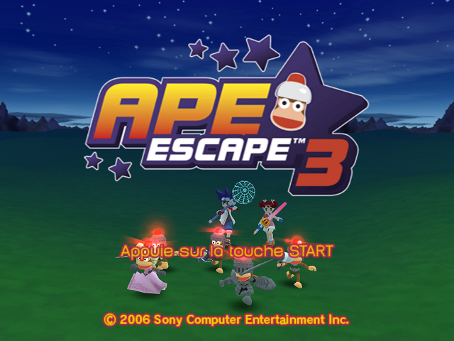 Screenshot Ape Escape 3