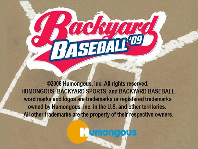 Screenshot Backyard Baseball '09