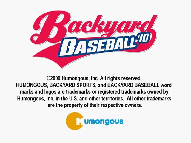 Screenshot Backyard Baseball '10