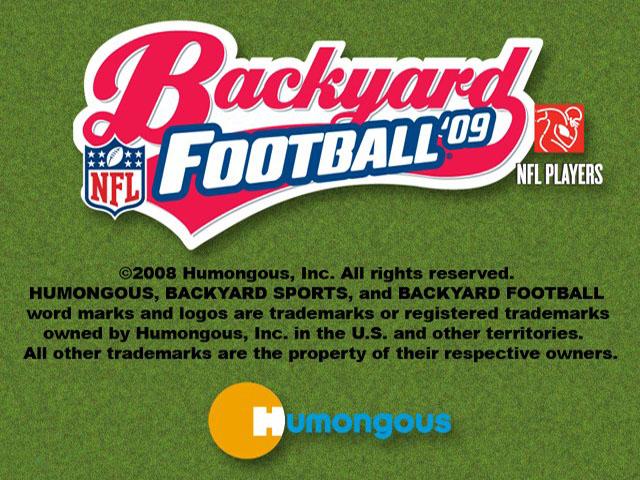 Screenshot Backyard Football '09