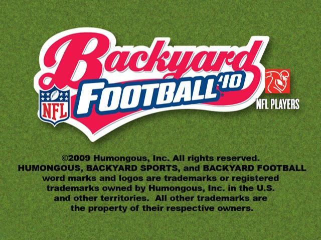 Screenshot Backyard Football '10