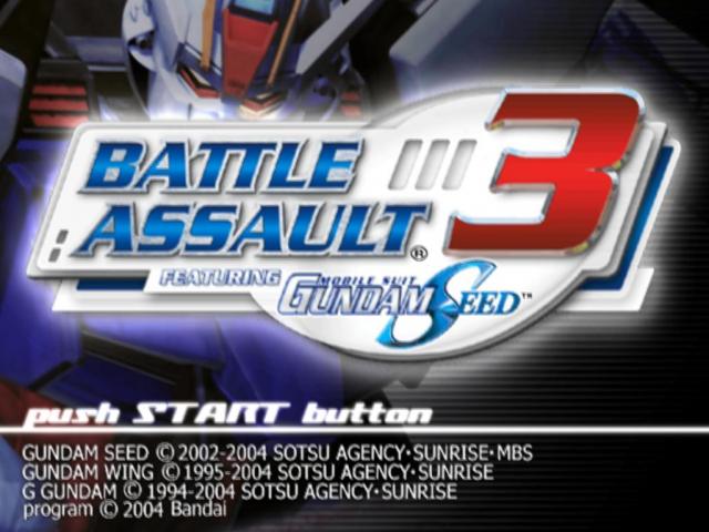 Screenshot Battle Assault 3 featuring Gundam Seed