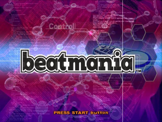 Screenshot beatmania