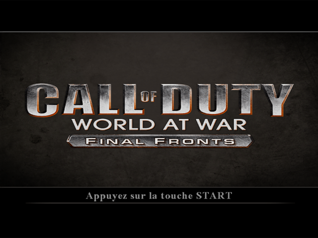 Screenshot Call of Duty : World at War, Final Fronts