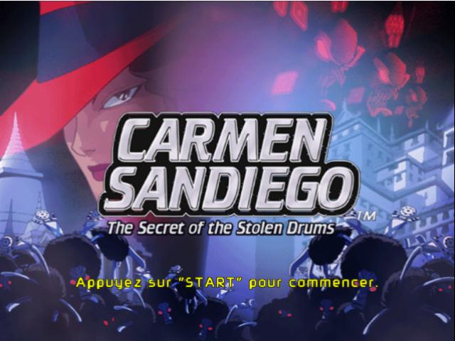 Screenshot Carmen Sandiego : Le Secret des Tam-Tams Volés