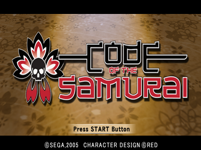 Screenshot Code of the Samurai