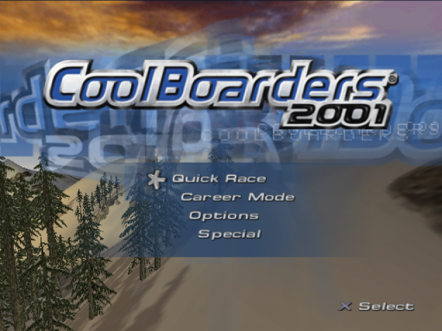 Screenshot Cool Boarders 2001