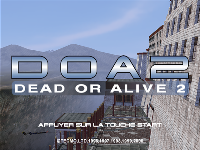 Screenshot DOA2 : Dead or Alive 2