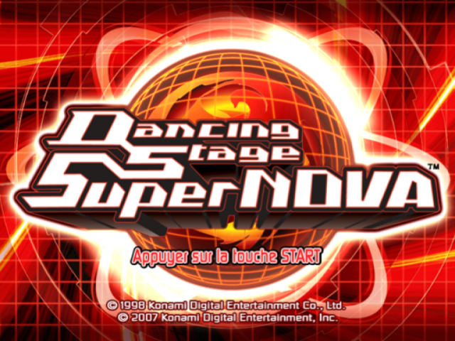 Screenshot Dancing Stage SuperNova